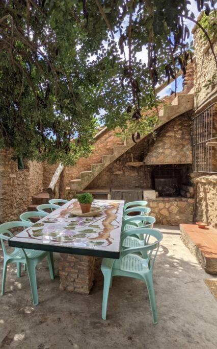 Casa Rural Frente Al Mar La Toscana เลสกาเซส ดัลกานาร์ ภายนอก รูปภาพ